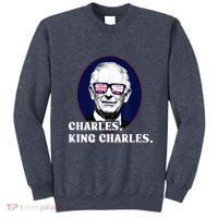 Funny Charles King Charles Of His Majesty & Union Jack Sweatshirt thumb 0