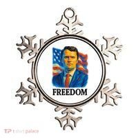 Freedom Charlie Kirk: 3D Oil Painting Vibrant Spectrum Ornament thumb 0