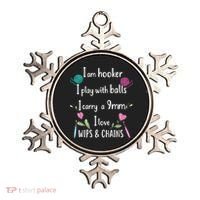 Funny Crochet Knitting I’M A Hooker Funny Crochet Ornament thumb 0