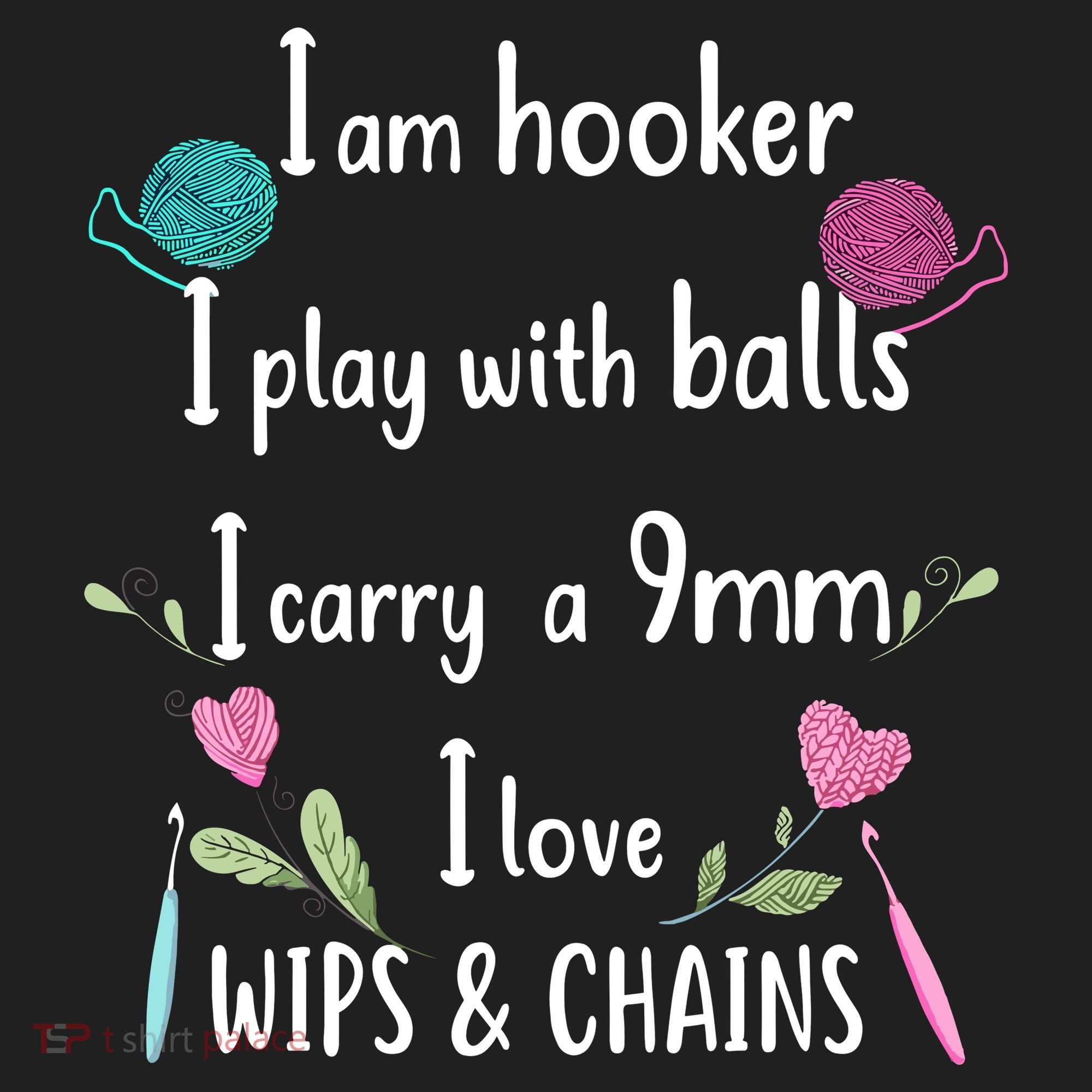Funny Crochet Knitting I’M A Hooker Funny Crochet Hat