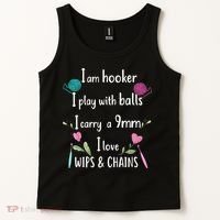 Funny Crochet Knitting I’M A Hooker Funny Crochet Tank Top thumb 2