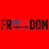 Freedom Charlie Kirk USA Flag Santa Hat thumb 1