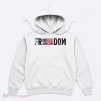 Freedom Charlie Kirk USA Flag Hoodie thumb 0