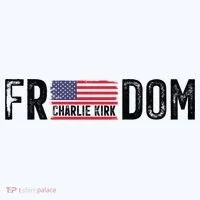 Freedom Charlie Kirk USA Flag Women's Hoodie thumb 2