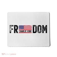 Freedom Charlie Kirk USA Flag Mousepad thumb 0