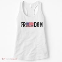 Freedom Charlie Kirk USA Flag Women's Tank Top thumb 0