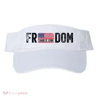 Freedom Charlie Kirk USA Flag Visor thumb 0