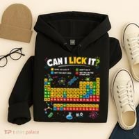 Funny Can Lick It Science Theme Periodic Table Humor Hoodie thumb 4