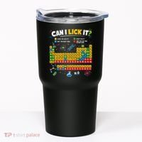 Funny Can Lick It Science Theme Periodic Table Humor Tumbler thumb 0