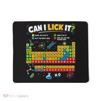 Funny Can Lick It Science Theme Periodic Table Humor Mousepad thumb 0