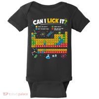 Funny Can Lick It Science Theme Periodic Table Humor Baby Bodysuit thumb 0