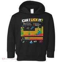 Funny Can Lick It Science Theme Periodic Table Humor Toddler Hoodie thumb 0