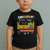 Funny Can Lick It Science Theme Periodic Table Humor Toddler T-Shirt thumb 2