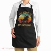 Funny Country Life Howdy This Actually Is My First Rodeo Apron thumb 2