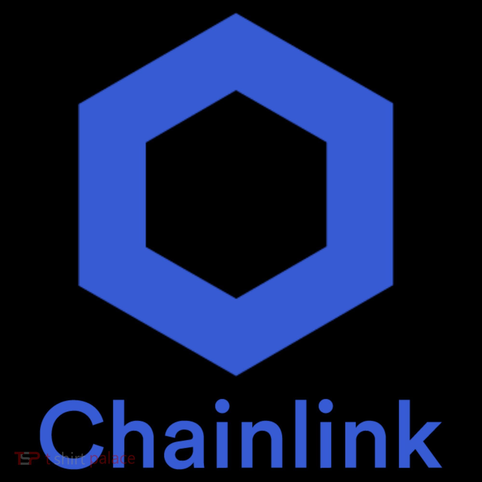 Funny Chainlink LINK Chainlink Blue Funny Chainlink Crypto Chainlink Merch Toddler Hoodie