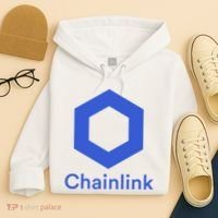 Funny Chainlink LINK Chainlink Blue Funny Chainlink Crypto Chainlink Merch Hoodie thumb 4