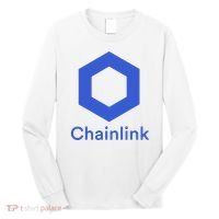 Funny Chainlink LINK Chainlink Blue Funny Chainlink Crypto Chainlink Merch Long Sleeve Shirt thumb 0