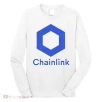 Funny Chainlink LINK Chainlink Blue Funny Chainlink Crypto Chainlink Merch Long Sleeve Shirt thumb 0