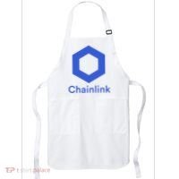 Funny Chainlink LINK Chainlink Blue Funny Chainlink Crypto Chainlink Merch Apron thumb 0
