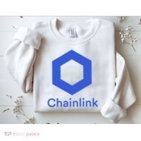 Funny Chainlink LINK Chainlink Blue Funny Chainlink Crypto Chainlink Merch Sweatshirt thumb 2