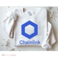Funny Chainlink LINK Chainlink Blue Funny Chainlink Crypto Chainlink Merch Sweatshirt thumb 2