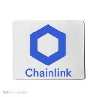 Funny Chainlink LINK Chainlink Blue Funny Chainlink Crypto Chainlink Merch Mousepad thumb 0