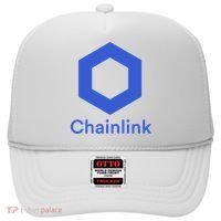 Funny Chainlink LINK Chainlink Blue Funny Chainlink Crypto Chainlink Merch Hat thumb 0