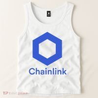 Funny Chainlink LINK Chainlink Blue Funny Chainlink Crypto Chainlink Merch Tank Top thumb 2