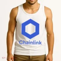 Funny Chainlink LINK Chainlink Blue Funny Chainlink Crypto Chainlink Merch Tank Top thumb 3