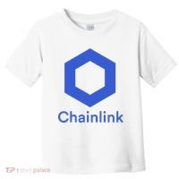 Funny Chainlink LINK Chainlink Blue Funny Chainlink Crypto Chainlink Merch Toddler T-Shirt thumb 0