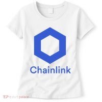 Funny Chainlink LINK Chainlink Blue Funny Chainlink Crypto Chainlink Merch Women's T-Shirt thumb 0