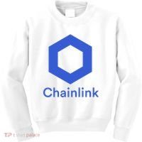 Funny Chainlink LINK Chainlink Blue Funny Chainlink Crypto Chainlink Merch Kids Sweatshirt thumb 0