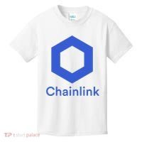 Funny Chainlink LINK Chainlink Blue Funny Chainlink Crypto Chainlink Merch Kids T-Shirt thumb 0