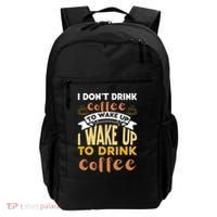 Funny Coffee Lover Quote Backpack thumb 0