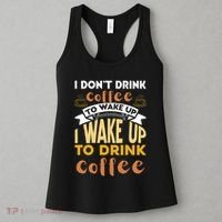 Funny Coffee Lover Quote Women's Tank Top thumb 3