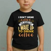 Funny Coffee Lover Quote Toddler T-Shirt thumb 2