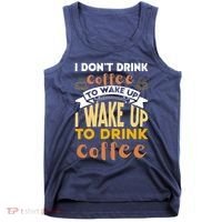 Funny Coffee Lover Quote Tank Top thumb 0