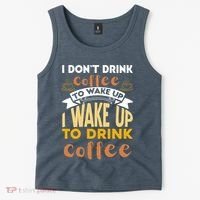 Funny Coffee Lover Quote Tank Top thumb 2