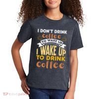 Funny Coffee Lover Quote Kids T-Shirt thumb 2