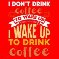 Funny Coffee Lover Quote Santa Hat thumb 1