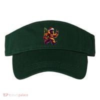 Funny Christmas Lights Sasquatch Big Foot Visor thumb 0