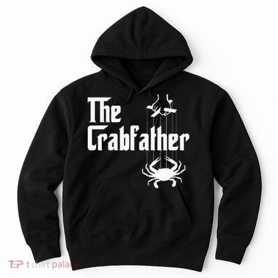Funny Crab Lover Crabbing The Crabfather Hoodie