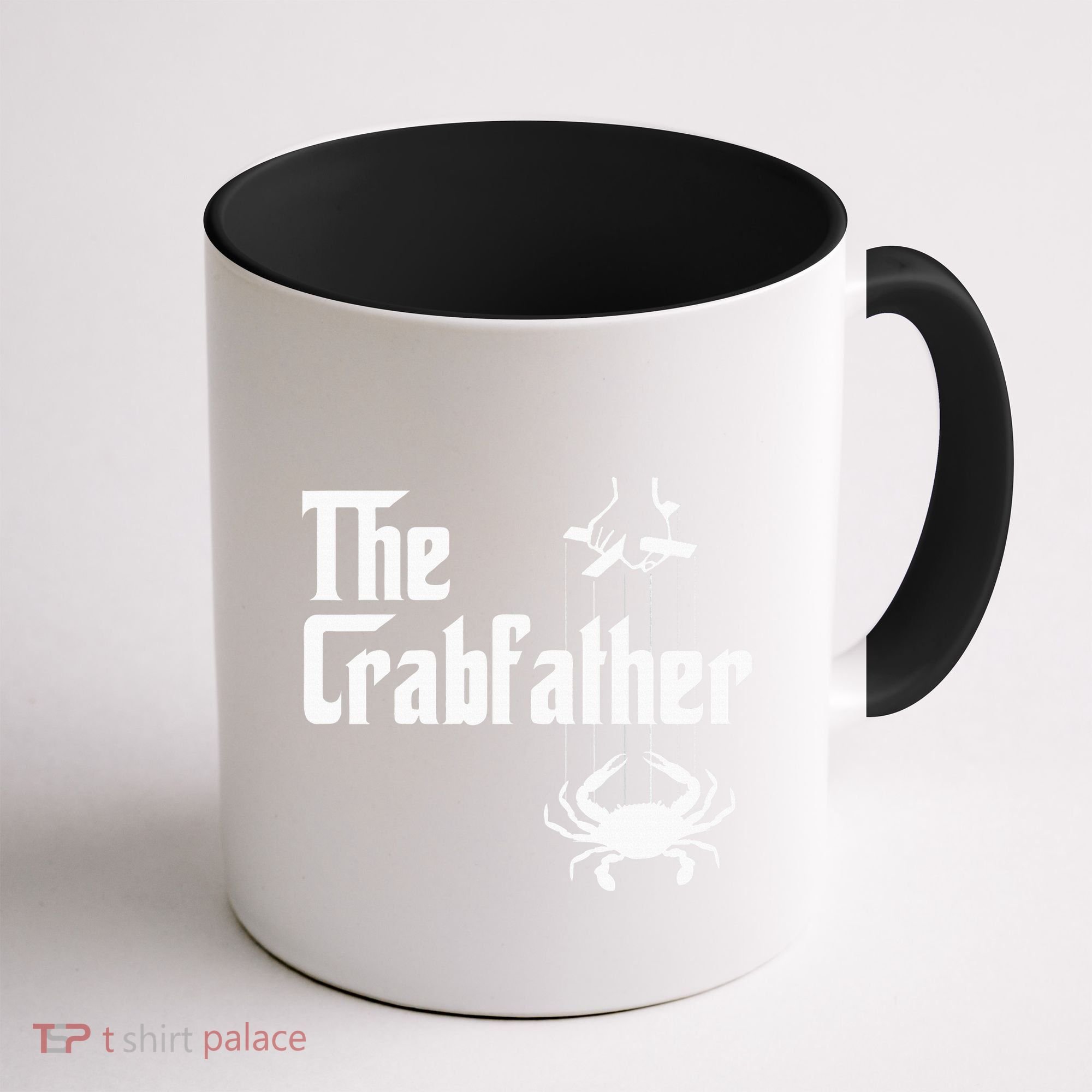 Funny Crab Lover Crabbing The Crabfather Coffee Mug