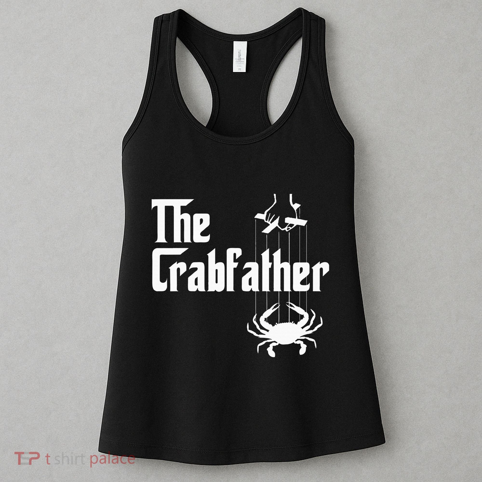 Funny Crab Lover Crabbing The Crabfather Women's Tank Top