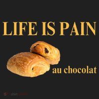 French Chocolatine Life Is Pain Au Chocolat Tumbler thumb 3