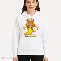 Funny Capybara Lovers Banana Capybanana Hoodie thumb 5