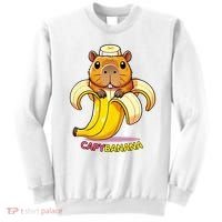 Funny Capybara Lovers Banana Capybanana Sweatshirt thumb 0