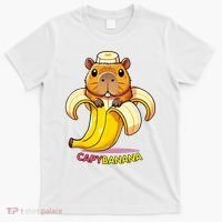 Funny Capybara Lovers Banana Capybanana T-Shirt thumb 0