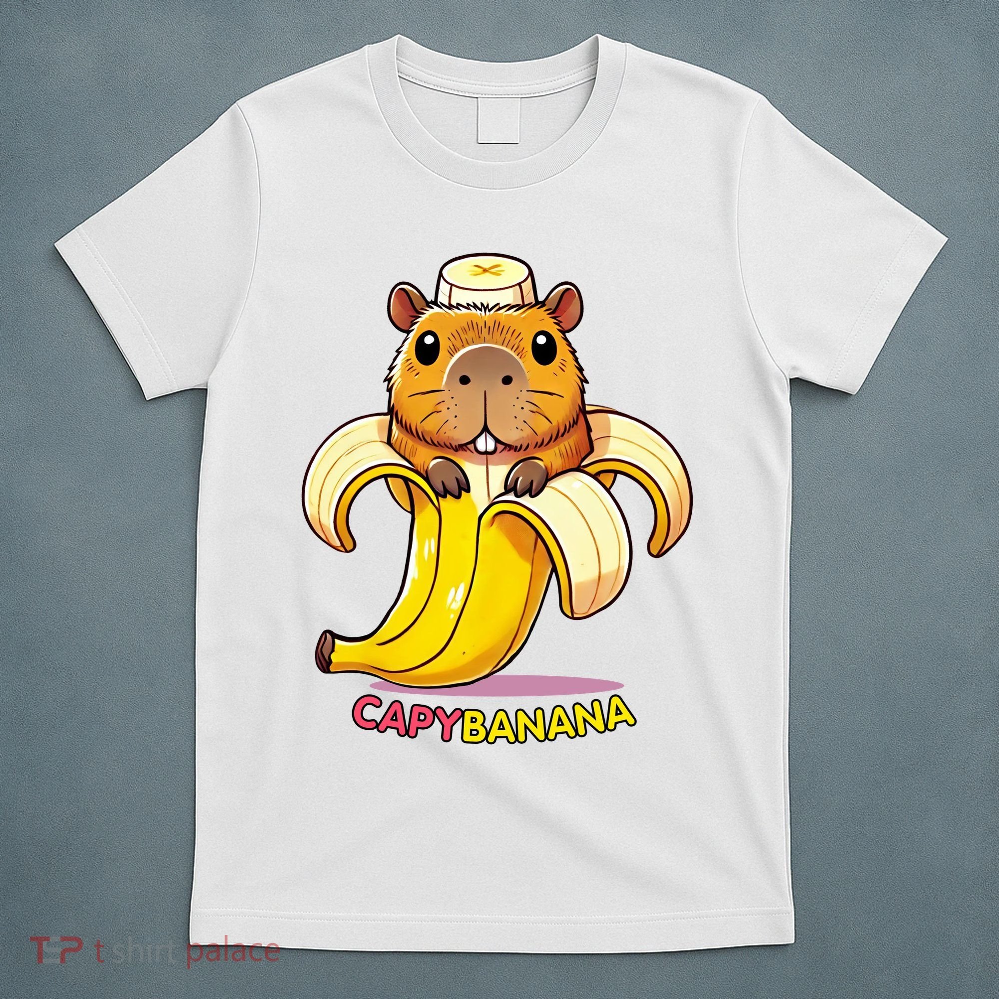Funny Capybara Lovers Banana Capybanana T-Shirt