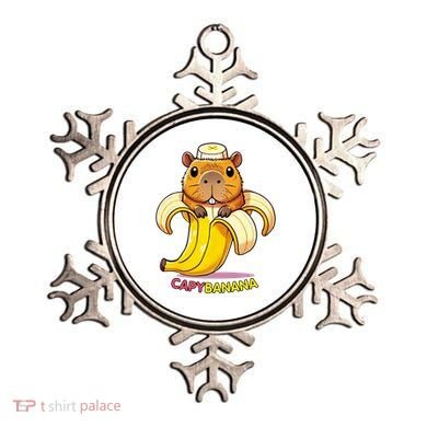 Funny Capybara Lovers Banana Capybanana Ornament